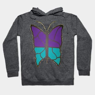 Butterfly Stained Glass Hoodie